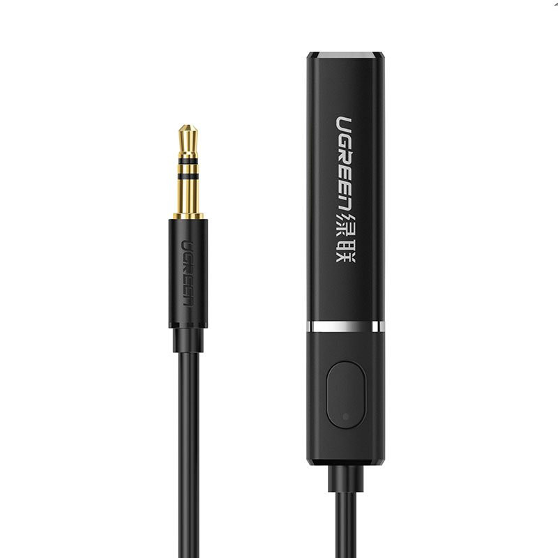 Bluetooth 5.0 siųstuvas, bevielis garso adapteris, 3,5 mm mini lizdas, juodas