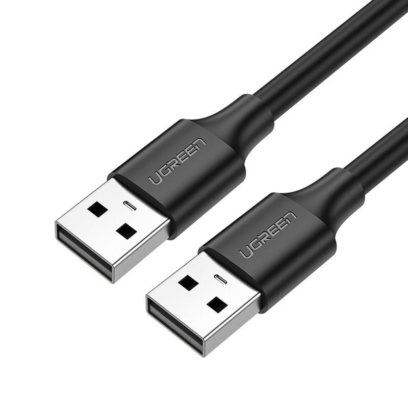 
USB - USB 2.0 kabelis 1m juodas
