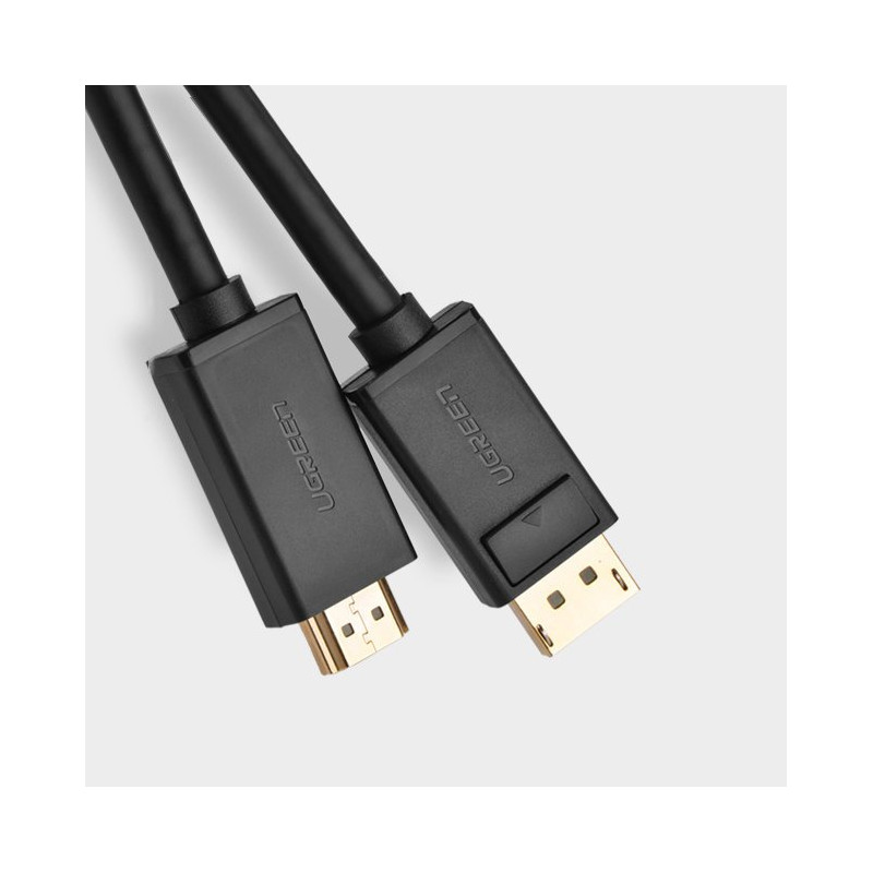Vienkryptis kabelis iš DisplayPort į HDMI 4K 30Hz 32 AWG 2 m juodas