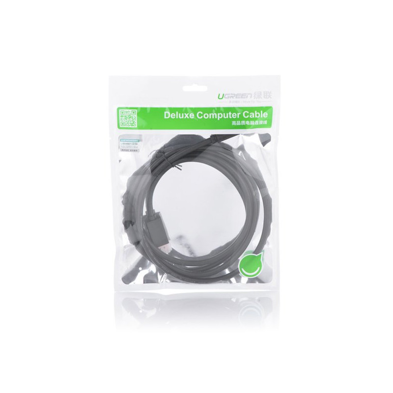 Vienkryptis kabelis iš DisplayPort į HDMI 4K 30Hz 32 AWG 2 m juodas
