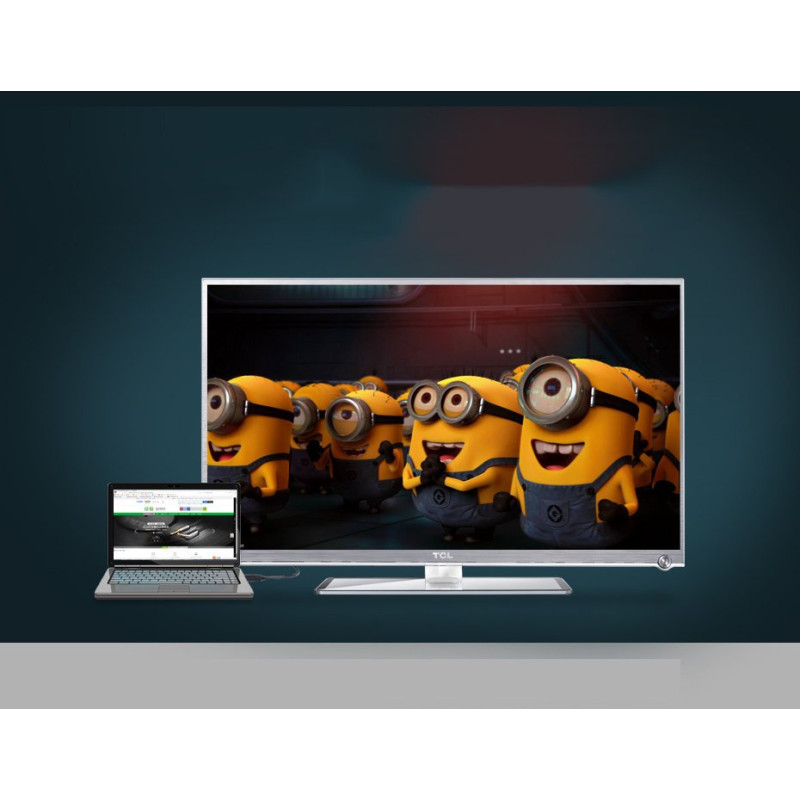 Vienkryptis kabelis iš DisplayPort į HDMI 4K 30Hz 32 AWG 2 m juodas