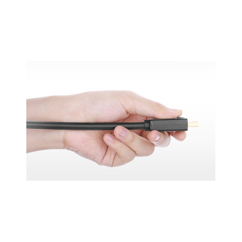 Vienkryptis kabelis iš DisplayPort į HDMI 4K 30Hz 32 AWG 2 m juodas
