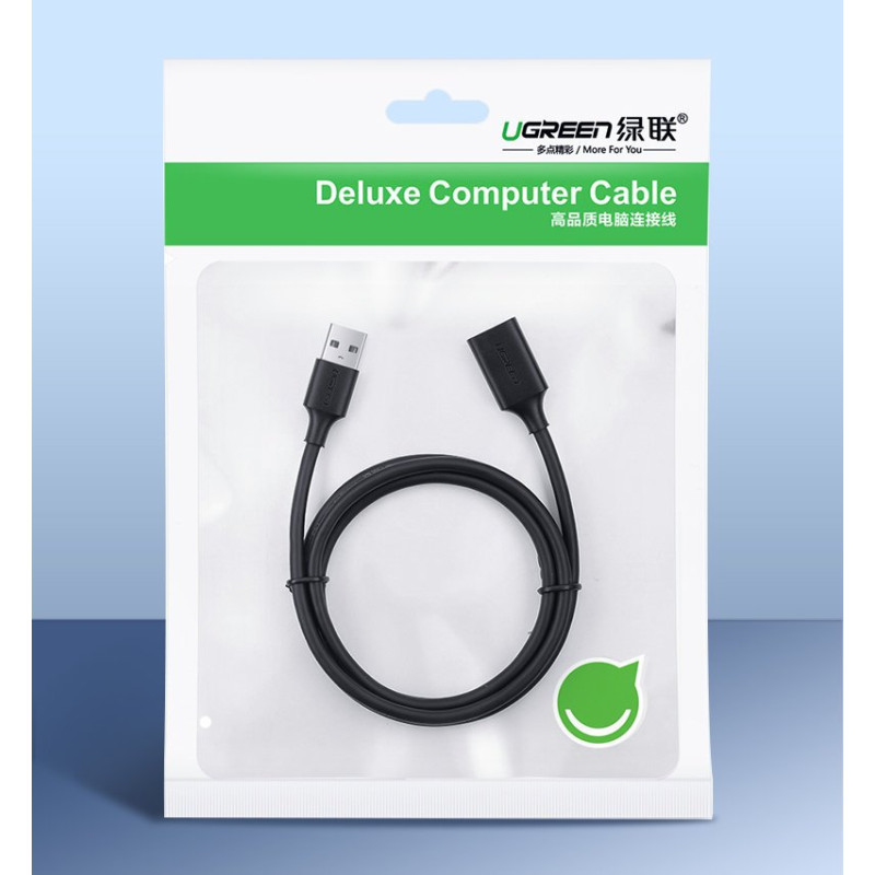 USB 3.0 ilgintuvas, 3 m, juodas