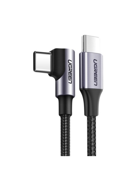 
Kampinis USB-C maitinimo laidas 60W 20V 3A 2m juodos ir pilkos spalvos
