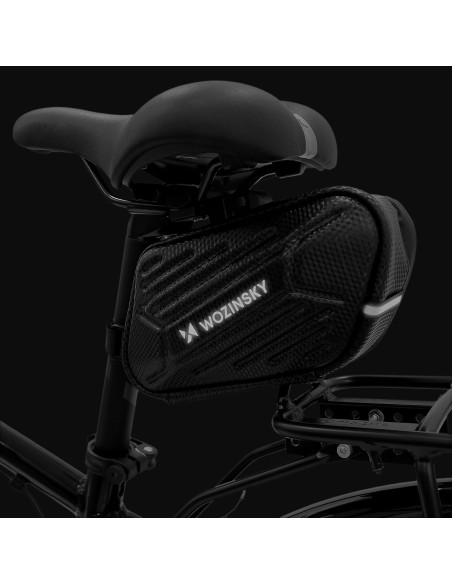 Neperšlampamas dviračio balnmaišis 1,5l juodas