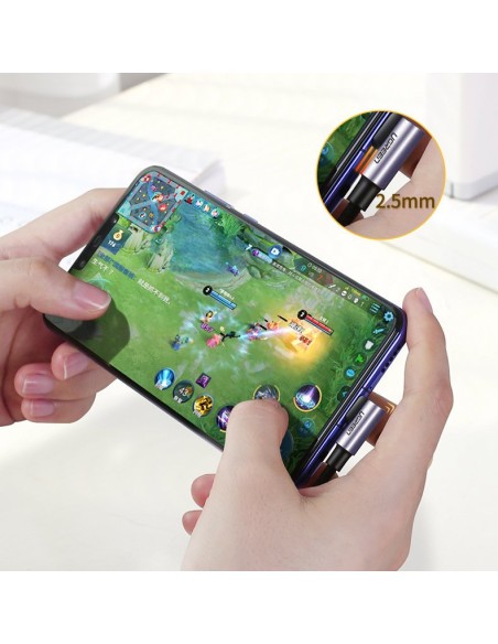 
Kampinis USB-C maitinimo laidas 60W 20V 3A 2m juodos ir pilkos spalvos
