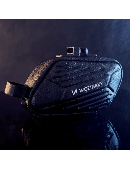 Neperšlampamas dviračio balnmaišis 1,5l juodas