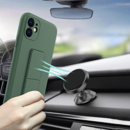
Silikono dėklas su stovu, skirtas Samsung Galaxy A42 5G Kickstand Case Mint
