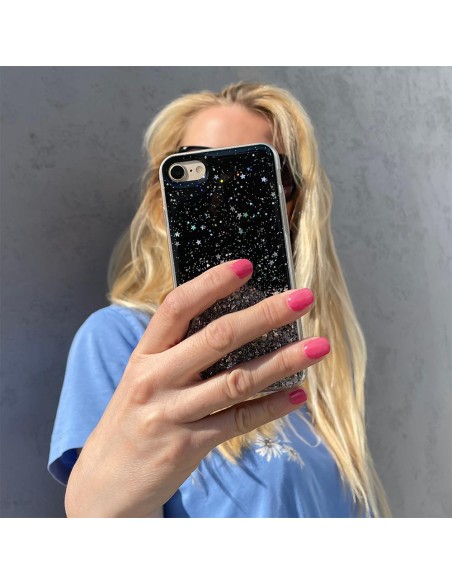 Blizgus dėklo dangtelis su blizgučiais, skirtas Samsung Galaxy A72 4G Star Glitter black
 
Blizgus dėklo dangtelis su blizgučiais, skirtas Samsung Galaxy A72 4G Star Glitter black