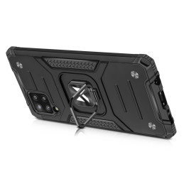 
Šarvuotas dėklo dangtelis + magnetinis laikiklis Samsung Galaxy A42 5G Ring Armor raudonas
