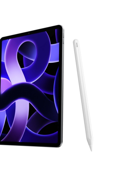 Rašiklis su belaidžiu įkrovimu iPad baltas + keičiamas antgalis