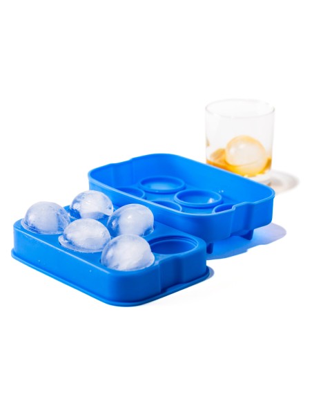 Ledo kubelių gaminimo mašinėlė silikoninė ledo kubelių formelė 6 x BALLS XXL