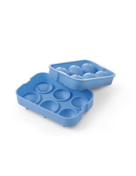 Ledo kubelių gaminimo mašinėlė silikoninė ledo kubelių formelė 6 x BALLS XXL