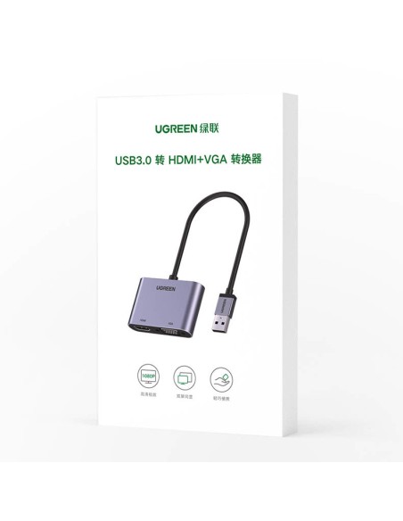 USB - HDMI + VGA adapteris, pilkas
 
USB - HDMI + VGA adapteris, pilkas