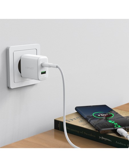 USB-C ir USB 20 W sieninis įkroviklis PPS PD QC 3.0 AFC FCP baltas
 
USB-C ir USB 20 W sieninis įkroviklis PPS PD QC 3.0 AFC FCP baltas