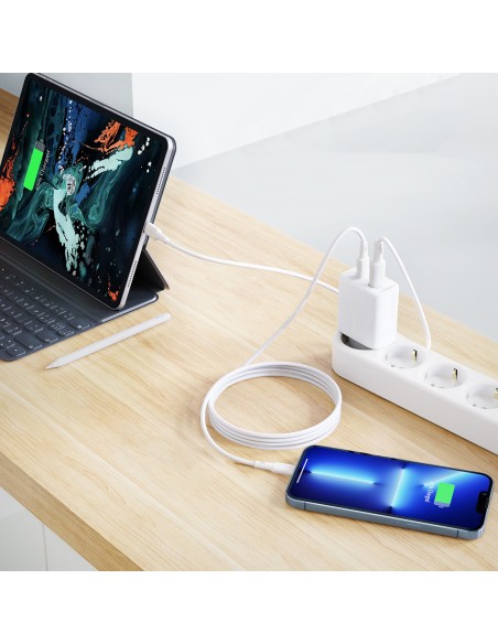 USB-C ir USB 20 W sieninis įkroviklis PPS PD QC 3.0 AFC FCP baltas
 
USB-C ir USB 20 W sieninis įkroviklis PPS PD QC 3.0 AFC FCP baltas