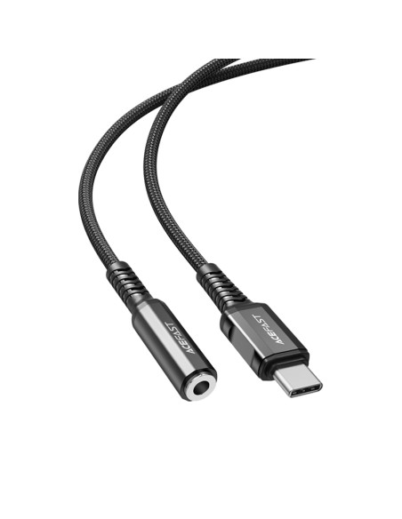 AUX USB-C iki 3,5 mm mini lizdo 18 cm garso ausinių adapteris juodas
 
AUX USB-C iki 3,5 mm mini lizdo 18 cm garso ausinių adapteris juodas