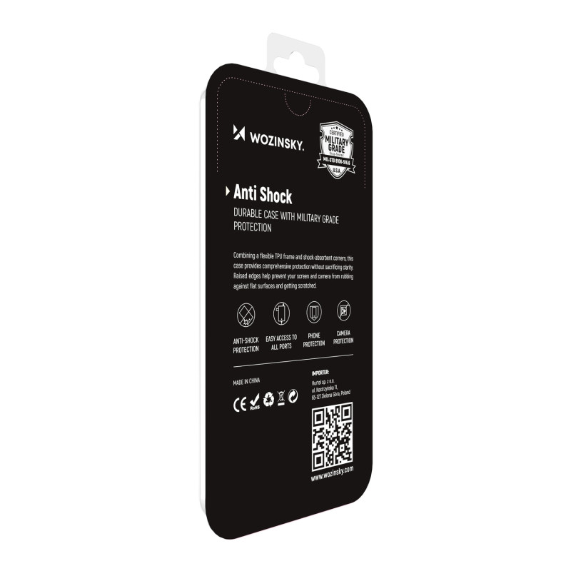 Šarvuotas Samsung Galaxy A13 5G Anti Shock skaidrus dėklas
