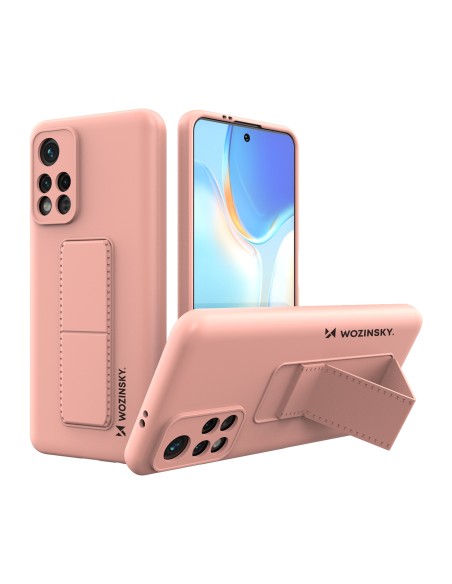 „Xiaomi Poco M4 Pro 5G Kickstand Case“ silikoninis dėklas su rožiniu stovu
 
„Xiaomi Poco M4 Pro 5G Kickstand Case“ silikoninis dėklas su rožiniu stovu