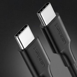 
USB-C laidas įkrovimui ir duomenų perdavimui 3A 3m juodas
