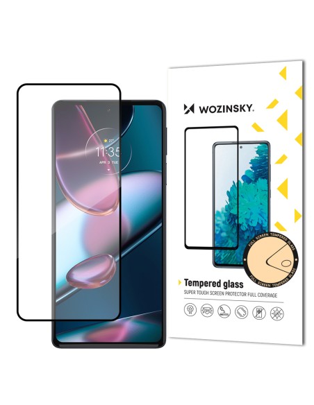 Itin patvarus grūdintas stiklas su rėmeliu, dengiančiu visą Motorola Edge 30 juodą ekraną
 
Itin patvarus grūdintas stiklas su rėmeliu, dengiančiu visą Motorola Edge 30 juodą ekraną