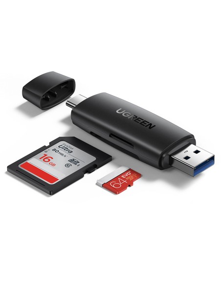 Adapteris 2 USB-A ir USB-C kištukai, SD ir micro SD kortelių skaitytuvas, juodas
 
Adapteris 2 USB-A ir USB-C kištukai, SD ir micro SD kortelių skaitytuvas, juodas