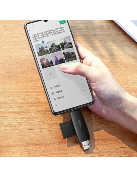 Adapteris 2 USB-A ir USB-C kištukai, SD ir micro SD kortelių skaitytuvas, juodas
 
Adapteris 2 USB-A ir USB-C kištukai, SD ir micro SD kortelių skaitytuvas, juodas