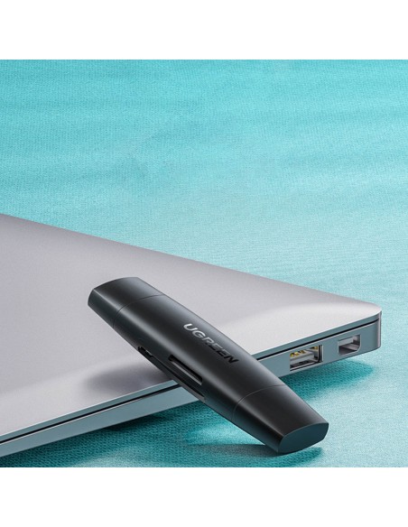 Adapteris 2 USB-A ir USB-C kištukai, SD ir micro SD kortelių skaitytuvas, juodas
 
Adapteris 2 USB-A ir USB-C kištukai, SD ir micro SD kortelių skaitytuvas, juodas