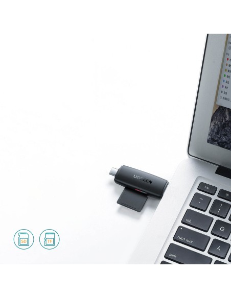 Adapteris 2 USB-A ir USB-C kištukai, SD ir micro SD kortelių skaitytuvas, juodas
 
Adapteris 2 USB-A ir USB-C kištukai, SD ir micro SD kortelių skaitytuvas, juodas