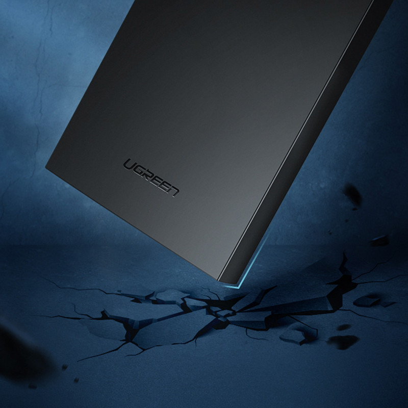 SSD HDD 2.5& 39 & 39 USB 3.0 SATA kietojo disko korpusas, juodas