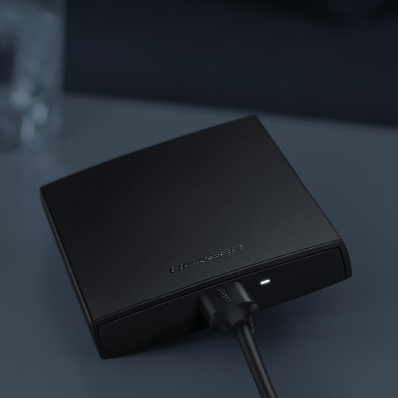 SSD HDD 2.5& 39 & 39 USB 3.0 SATA kietojo disko korpusas, juodas
