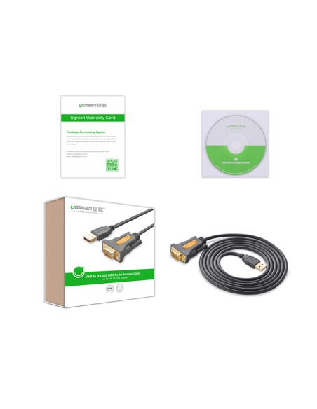Adapterio adapterio laidas USB-A - DB9 RS-232 1,5m pilkas
 
Adapterio adapterio laidas USB-A - DB9 RS-232 1,5m pilkas
