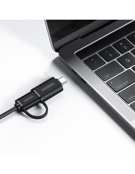 4in1 HUB adapterio skirstytuvas USB-A/ C į 4x USB 3.0 5Gb/ s 1m juodas
 
4in1 HUB adapterio skirstytuvas USB-A/ C į 4x USB 3.0 5Gb/ s 1m juodas