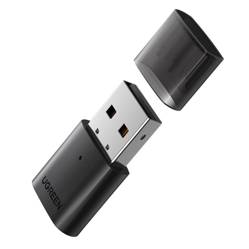 
Bluetooth 5.0 USB-A siųstuvo ir imtuvo adapteris, juodas
