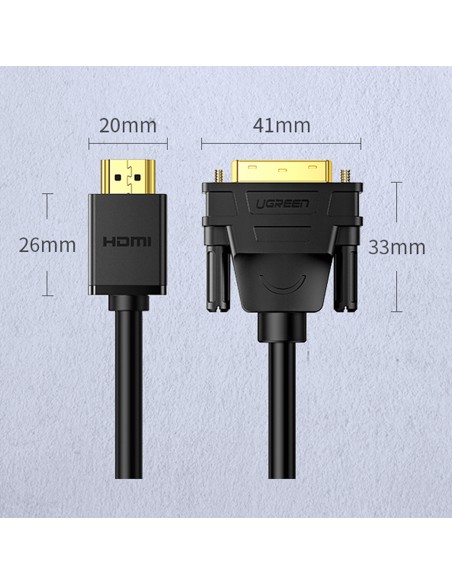 Dvikryptis HDMI - DVI kabelis 2m juodas
 
Dvikryptis HDMI - DVI kabelis 2m juodas