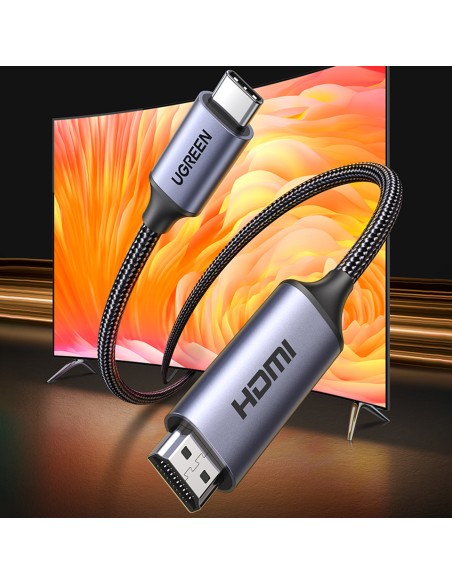 USB-C – HDMI 2.1 8K 60Hz adapterio laidas, 1,5 m pilkas
 
USB-C – HDMI 2.1 8K 60Hz adapterio laidas, 1,5 m pilkas