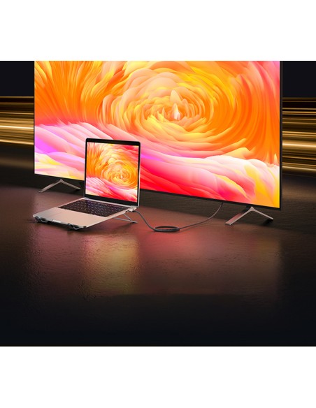 USB-C – HDMI 2.1 8K 60Hz adapterio laidas, 1,5 m pilkas
 
USB-C – HDMI 2.1 8K 60Hz adapterio laidas, 1,5 m pilkas