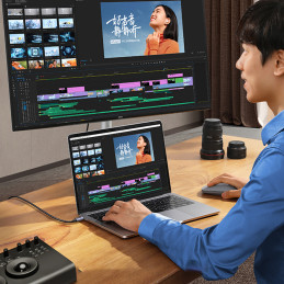 
USB-C – HDMI 2.1 8K 60Hz adapterio laidas, 1,5 m pilkas
