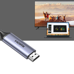 
USB-C – HDMI 2.1 8K 60Hz adapterio laidas, 1,5 m pilkas
