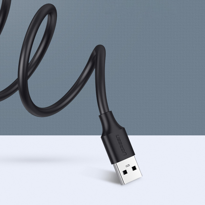 USB 2.0 ilgintuvas 480Mb/ s 3m juodas