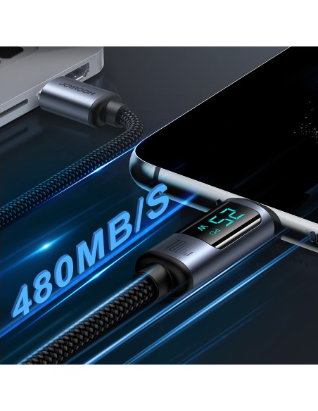 USB-C laidas su LED ekranu 100W 1,2m juodas
 
USB-C laidas su LED ekranu 100W 1,2m juodas