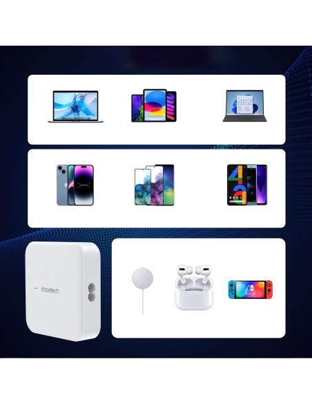 Galingas GaN 100W sieninis įkroviklis 2x USB-A 2x USB-C baltas
 
Galingas GaN 100W sieninis įkroviklis 2x USB-A 2x USB-C baltas