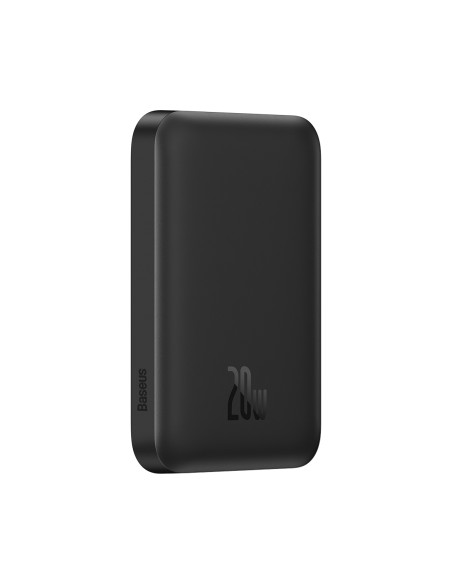 
Powerbank su 20 W belaidžiu įkrovikliu su MagSafe ir USB-C, juoda
