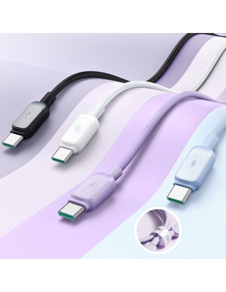 USB laidas – USB-C 3A 1,2m juodas
 
USB laidas – USB-C 3A 1,2m juodas