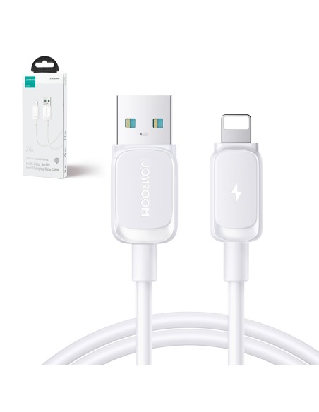 Kabelis iPhone Lightning - USB 2.4A 1.2m baltas
 
Kabelis iPhone Lightning - USB 2.4A 1.2m baltas