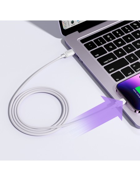 Kabelis iPhone Lightning - USB 2.4A 1.2m baltas
 
Kabelis iPhone Lightning - USB 2.4A 1.2m baltas