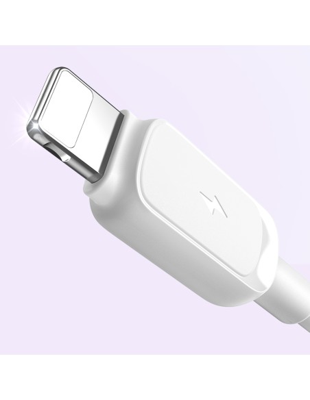 Kabelis iPhone Lightning - USB 2.4A 1.2m baltas
 
Kabelis iPhone Lightning - USB 2.4A 1.2m baltas