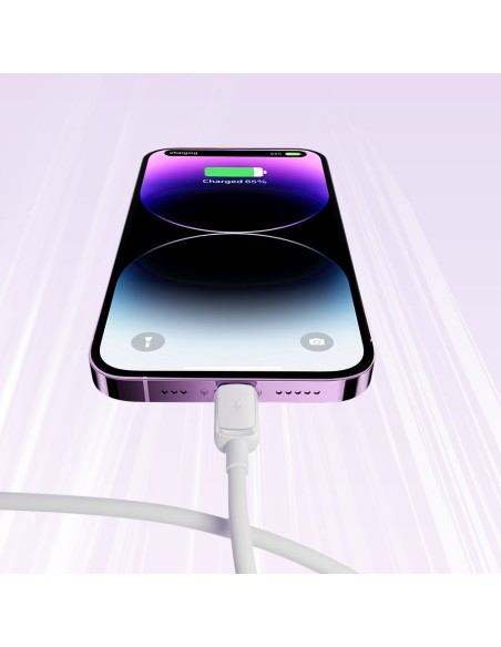 Kabelis iPhone Lightning - USB 2.4A 1.2m baltas
 
Kabelis iPhone Lightning - USB 2.4A 1.2m baltas