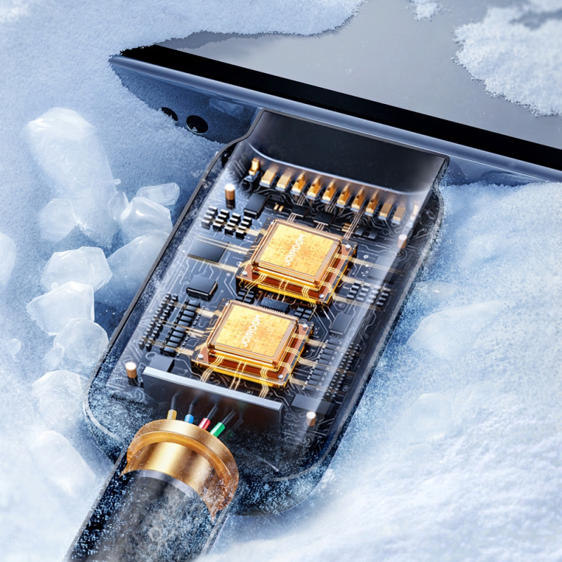 
Kabelis iPhone Lightning - USB 2.4A 1.2m juodas
