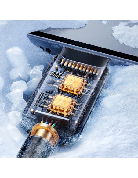 
Kabelis iPhone Lightning - USB 2.4A 1.2m juodas
